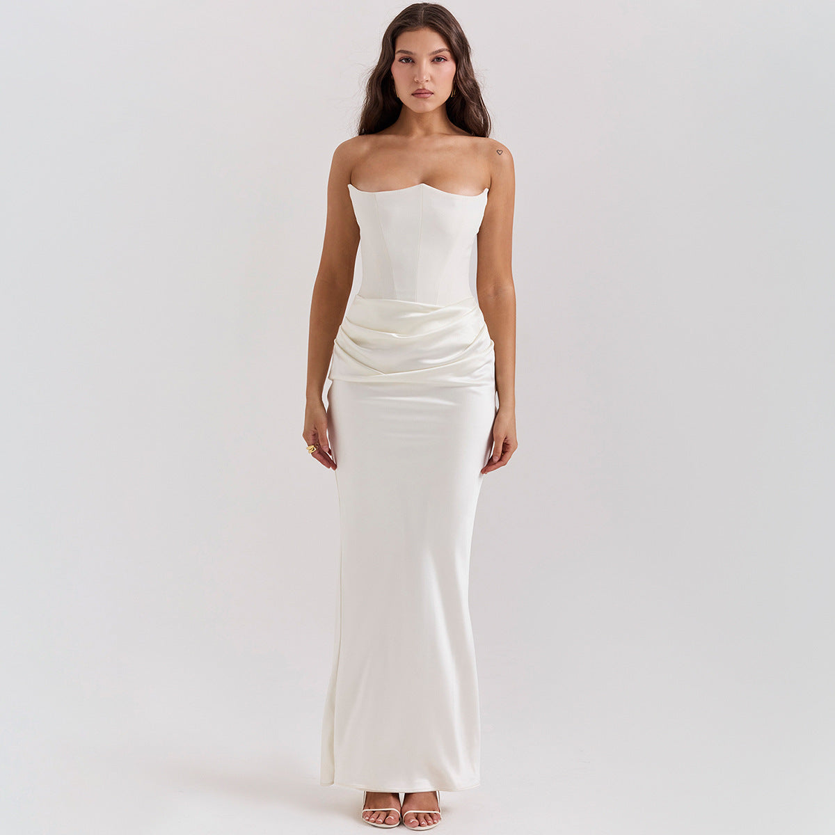 Elegant Fashion Bandeau Backless Dress