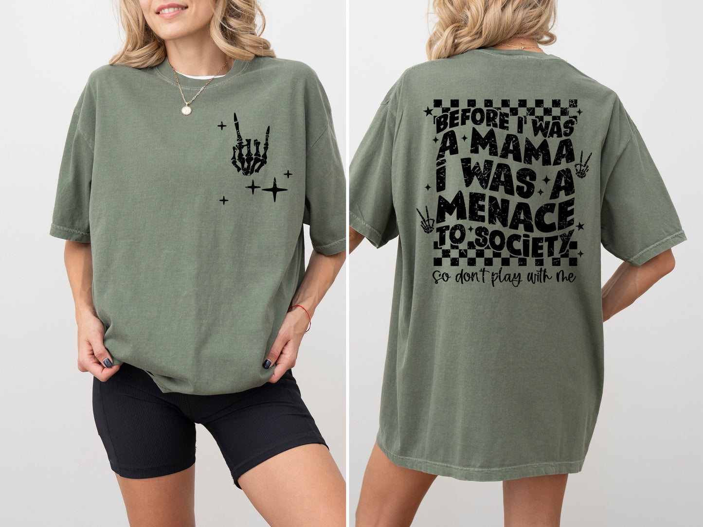 Before I Was A Mama Comfort Colors T-Shirt