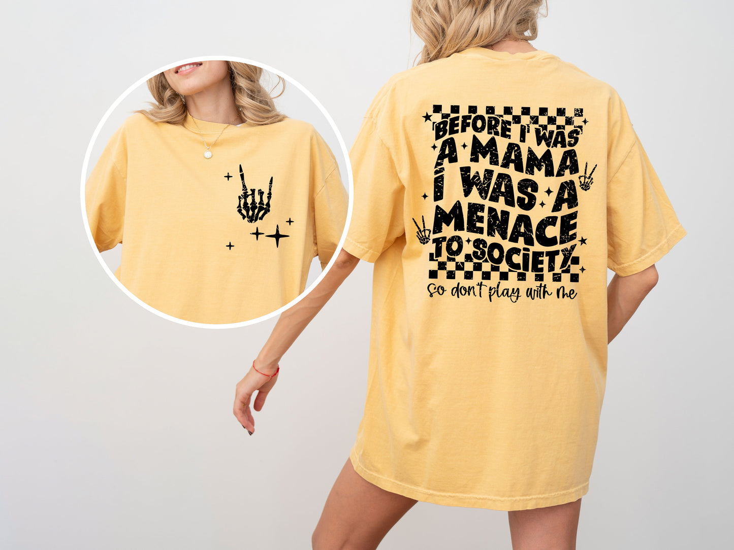 Before I Was A Mama Comfort Colors T-Shirt