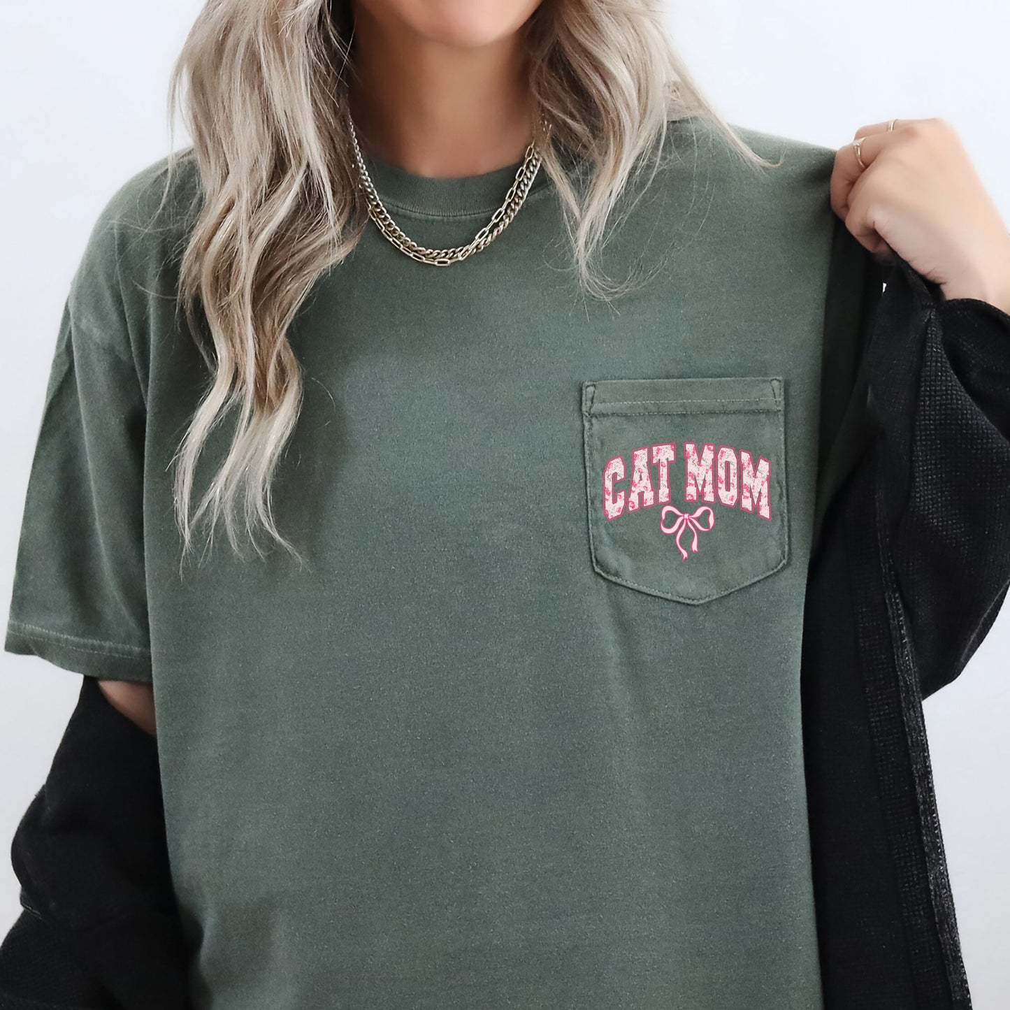Cat Mom Comfort Colors T-Shirt