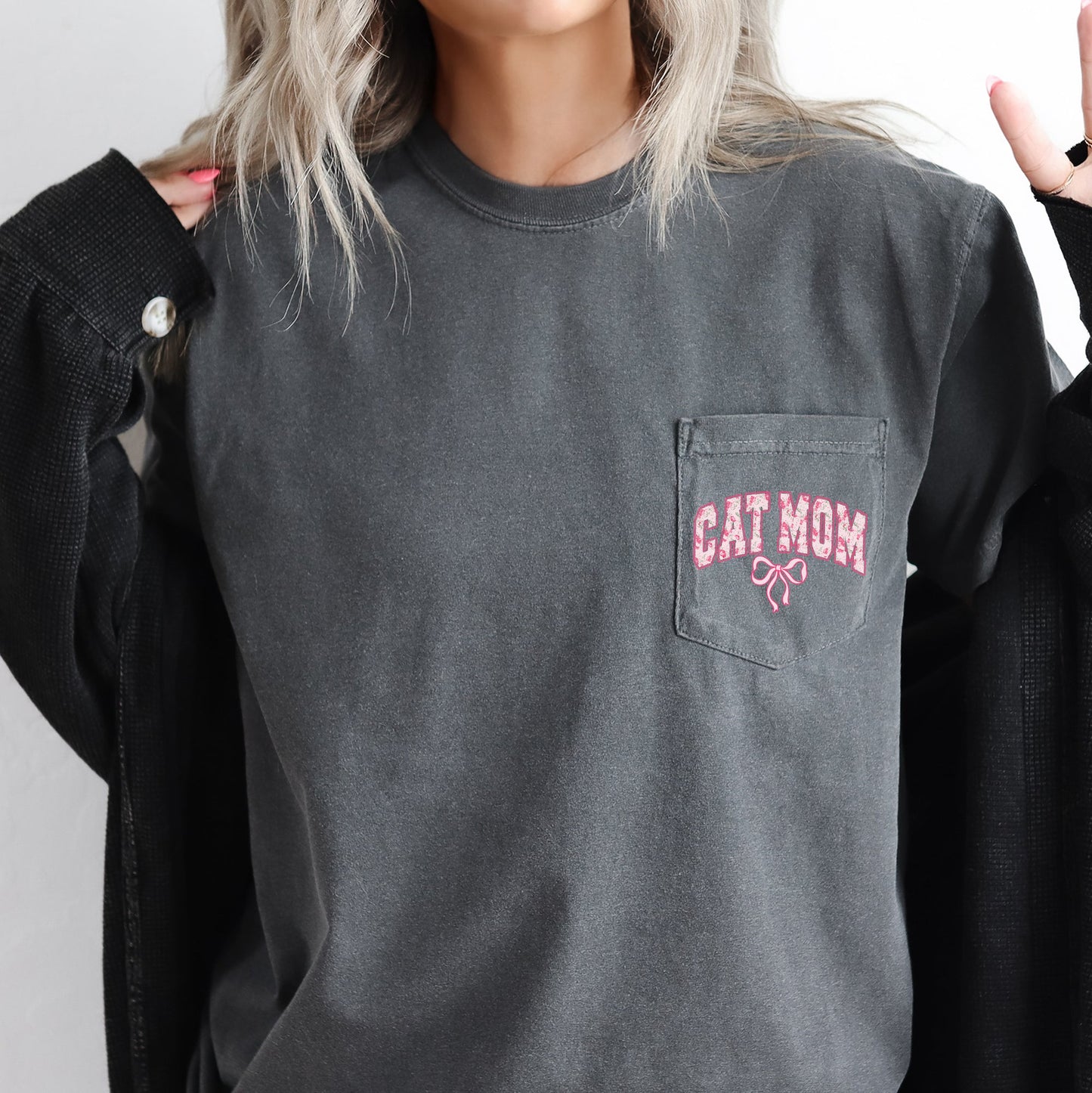 Cat Mom Comfort Colors T-Shirt