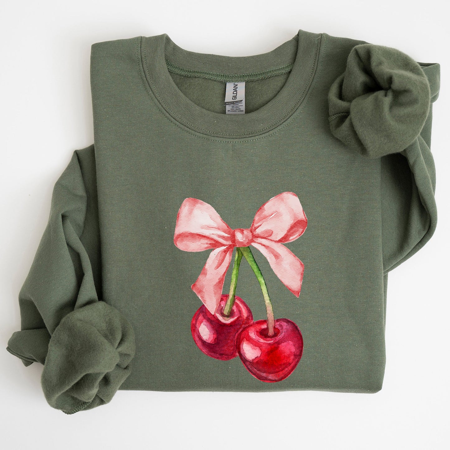 Cherries Soft Girl Era Sweatshirt