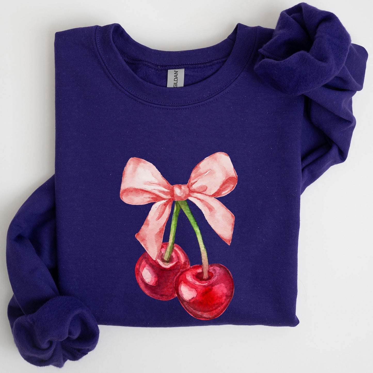 Cherries Soft Girl Era Sweatshirt
