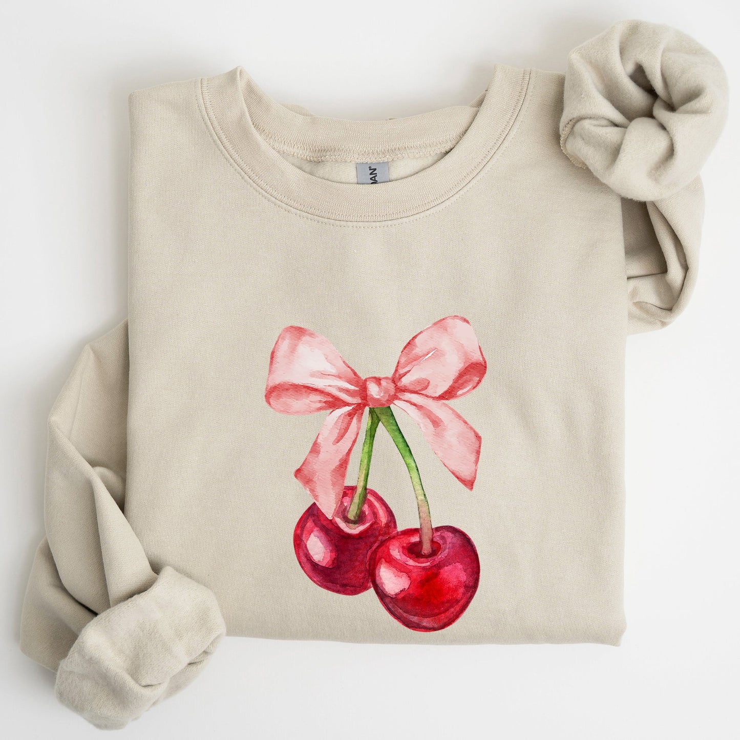 Cherries Soft Girl Era Sweatshirt