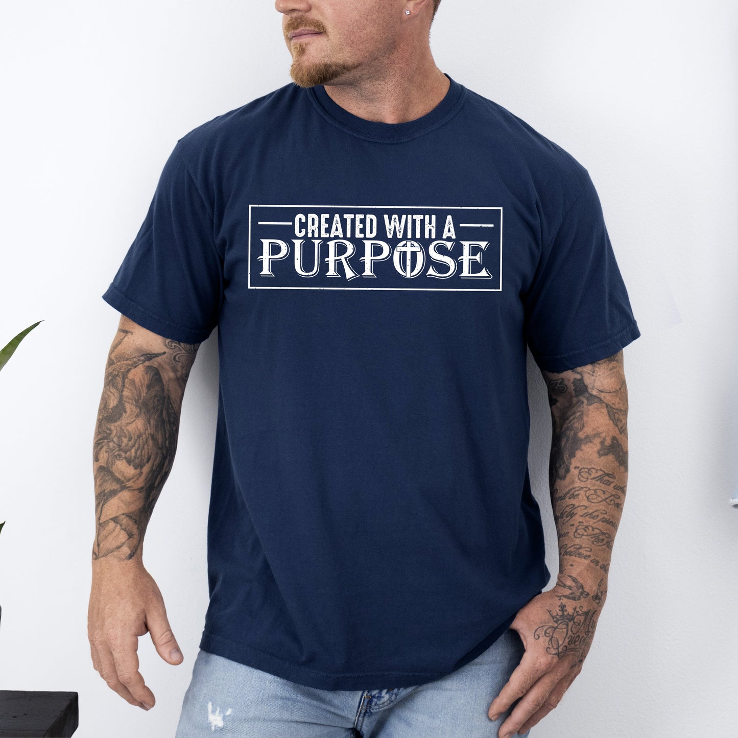 Created With A Purpose Comfort Colors T-Shirt