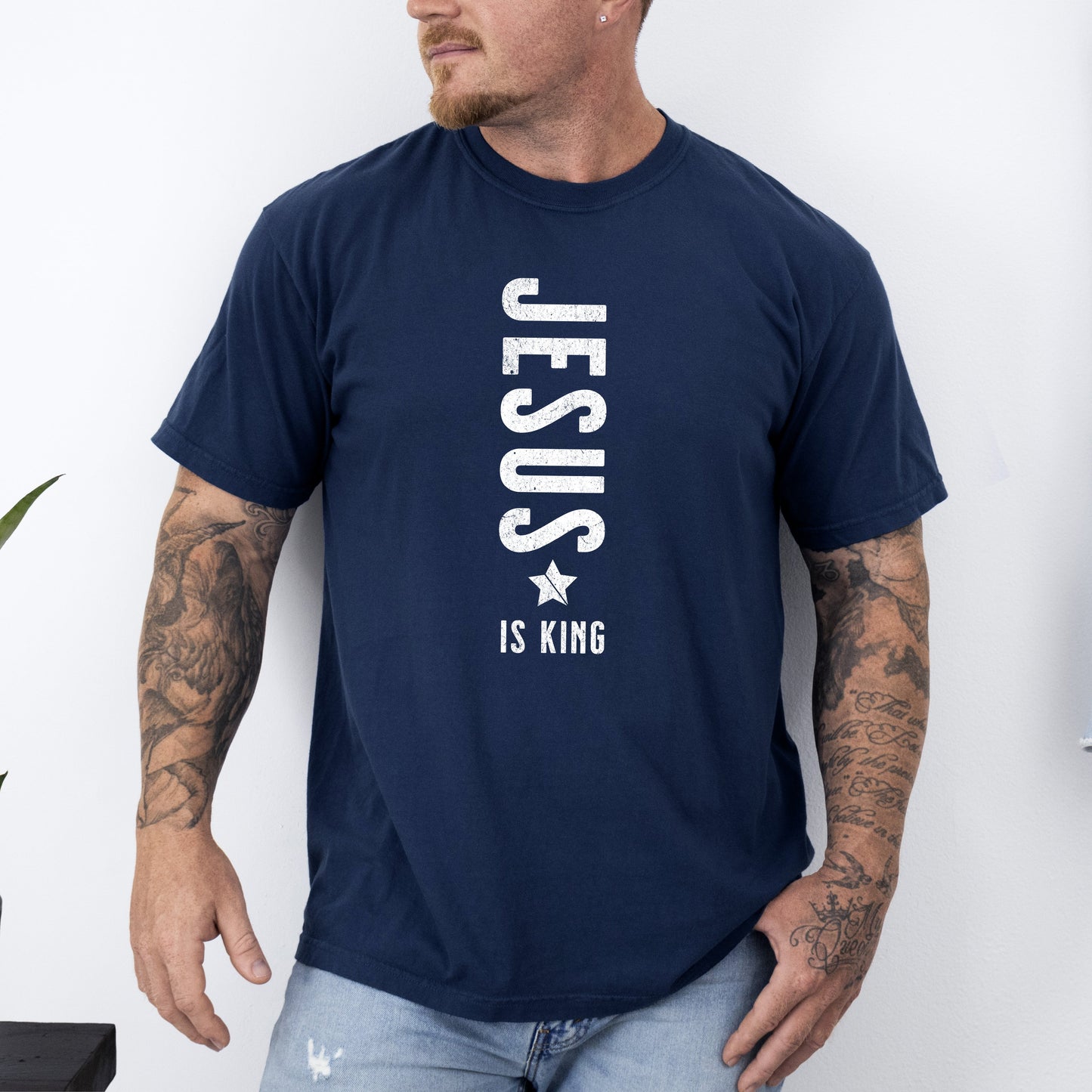 Jesus Is King Comfort Colors T-Shirt
