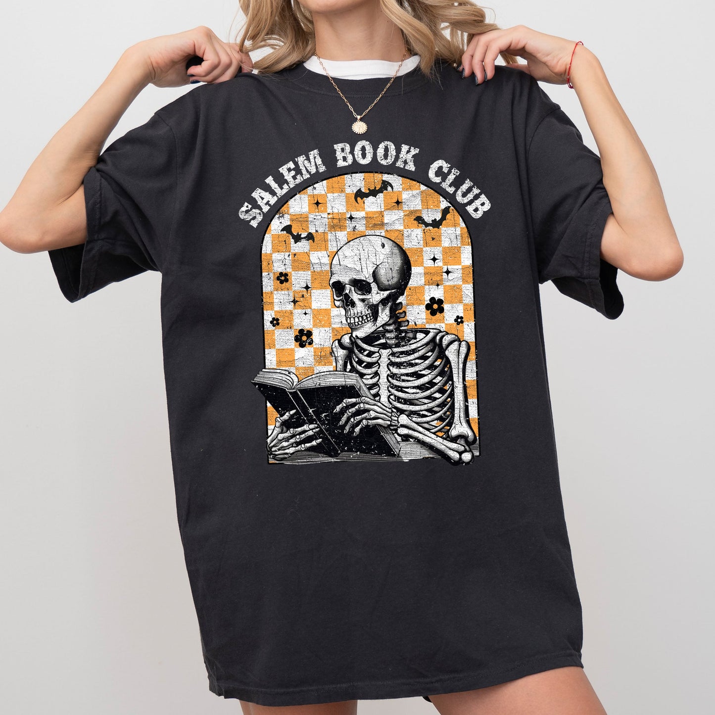 Salem Book Club Comfort Colors Tshirt