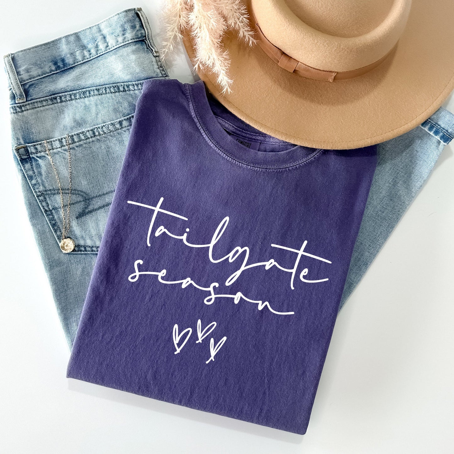 Tailgate Season Comfort Colors T-Shirt