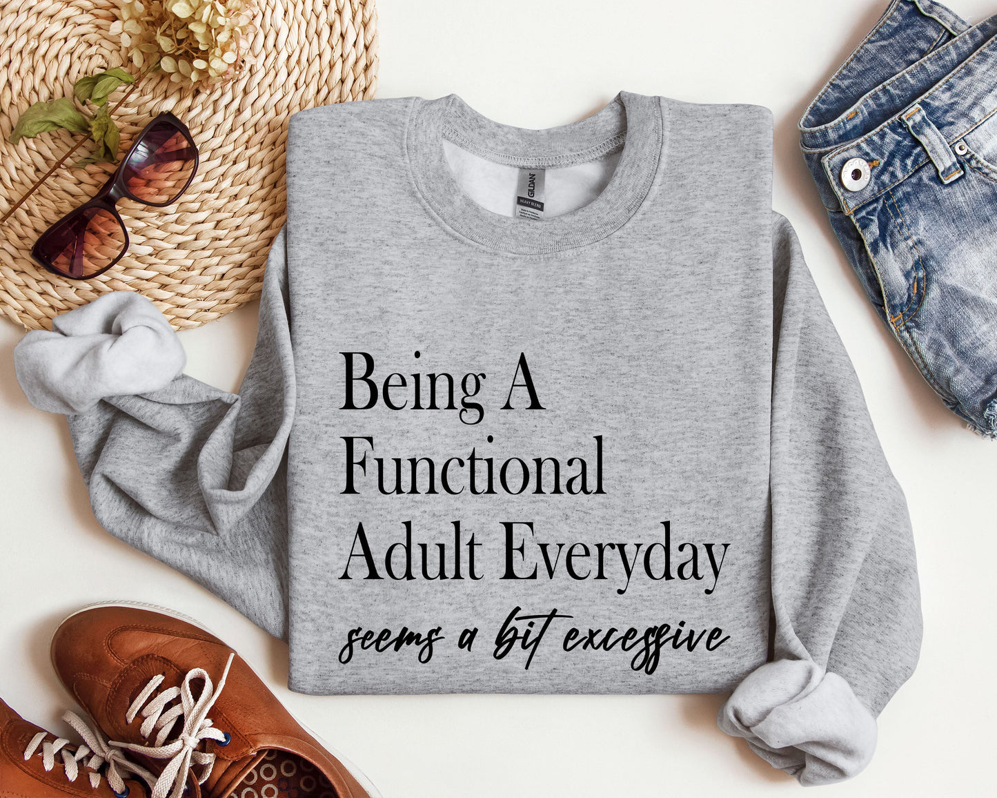Functional Adult Sweatshirt