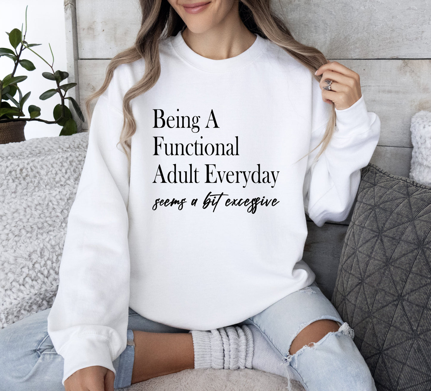 Functional Adult Sweatshirt