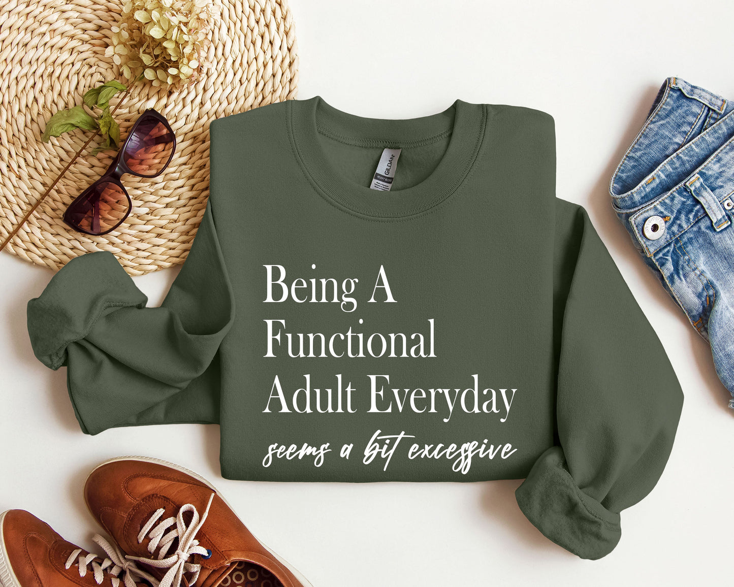 Functional Adult Sweatshirt