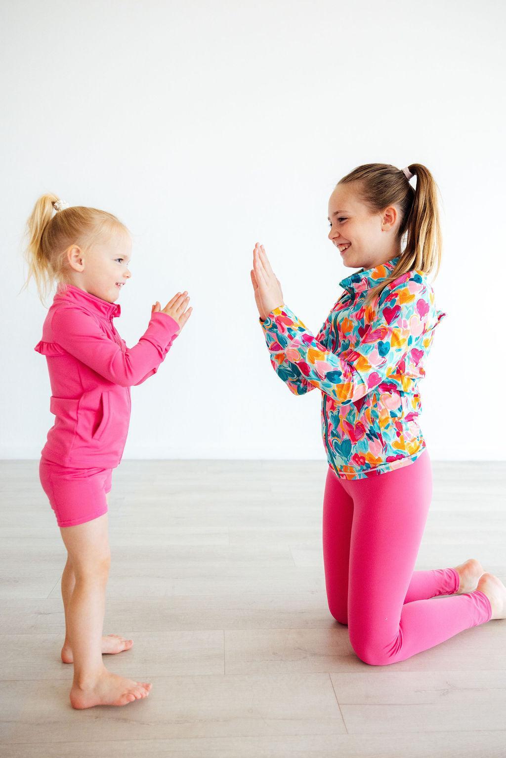 Fuchsia Flash Active Legging