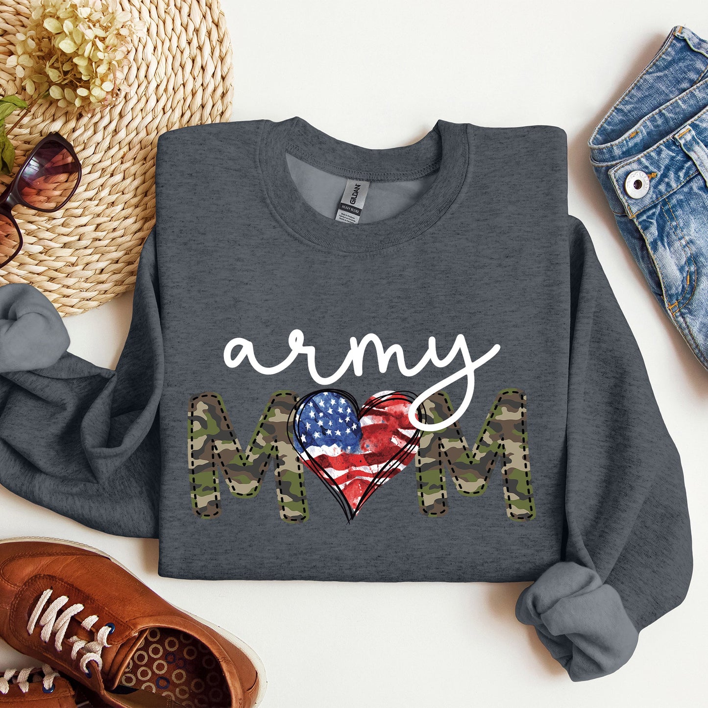 Army Mom Sweatshirt