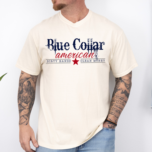 Blue Collar American Comfort Colors T-Shirt