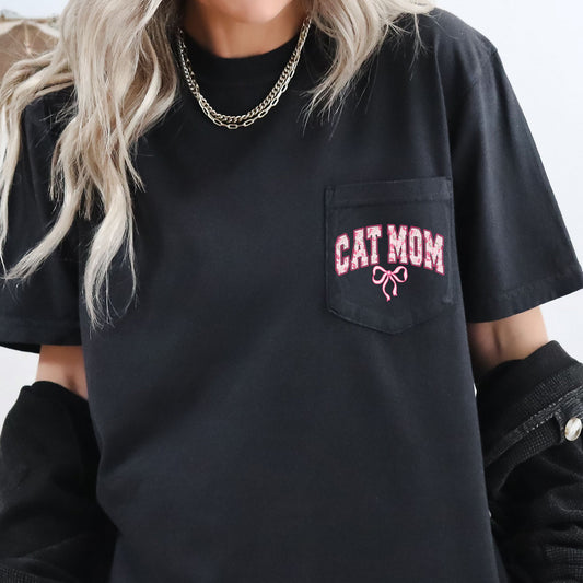 Cat Mom Comfort Colors T-Shirt