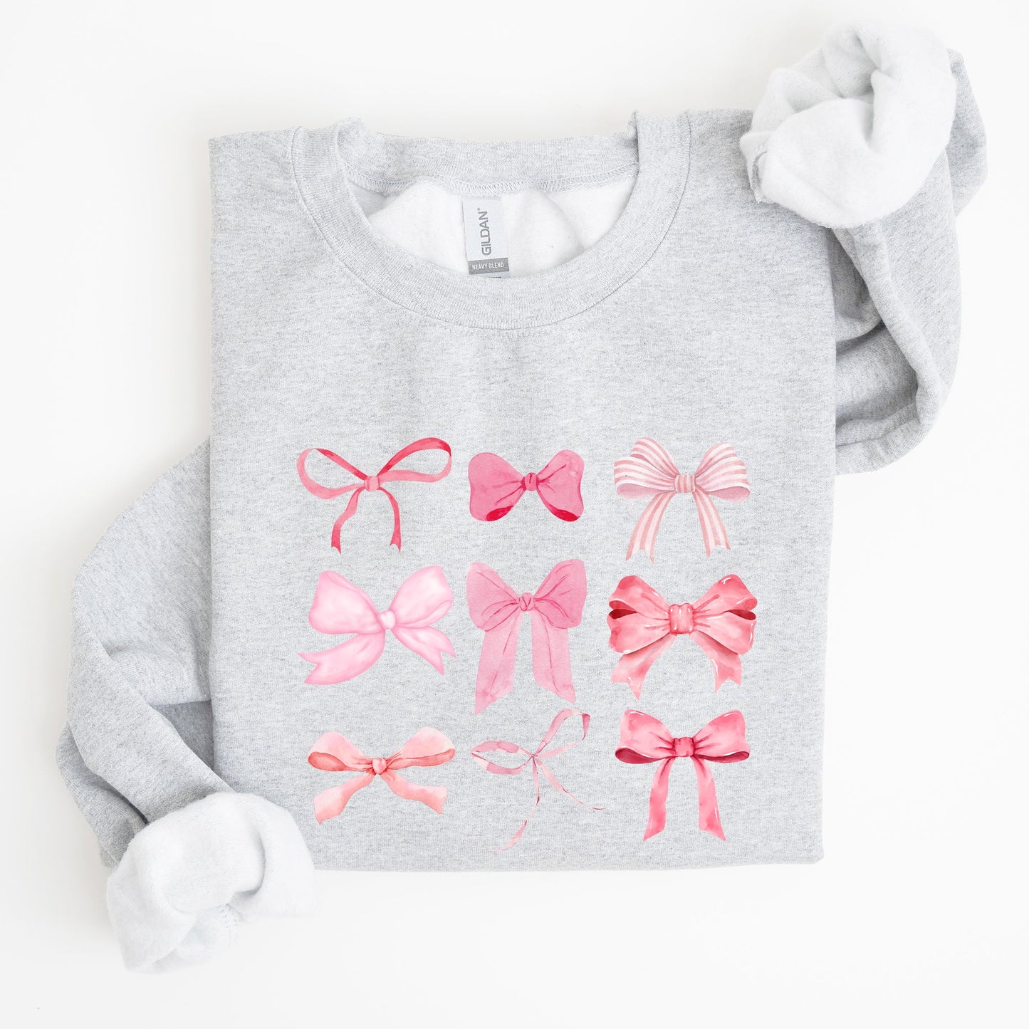 Coquette, Pink Bows, Soft Girl Era Sweatshirt