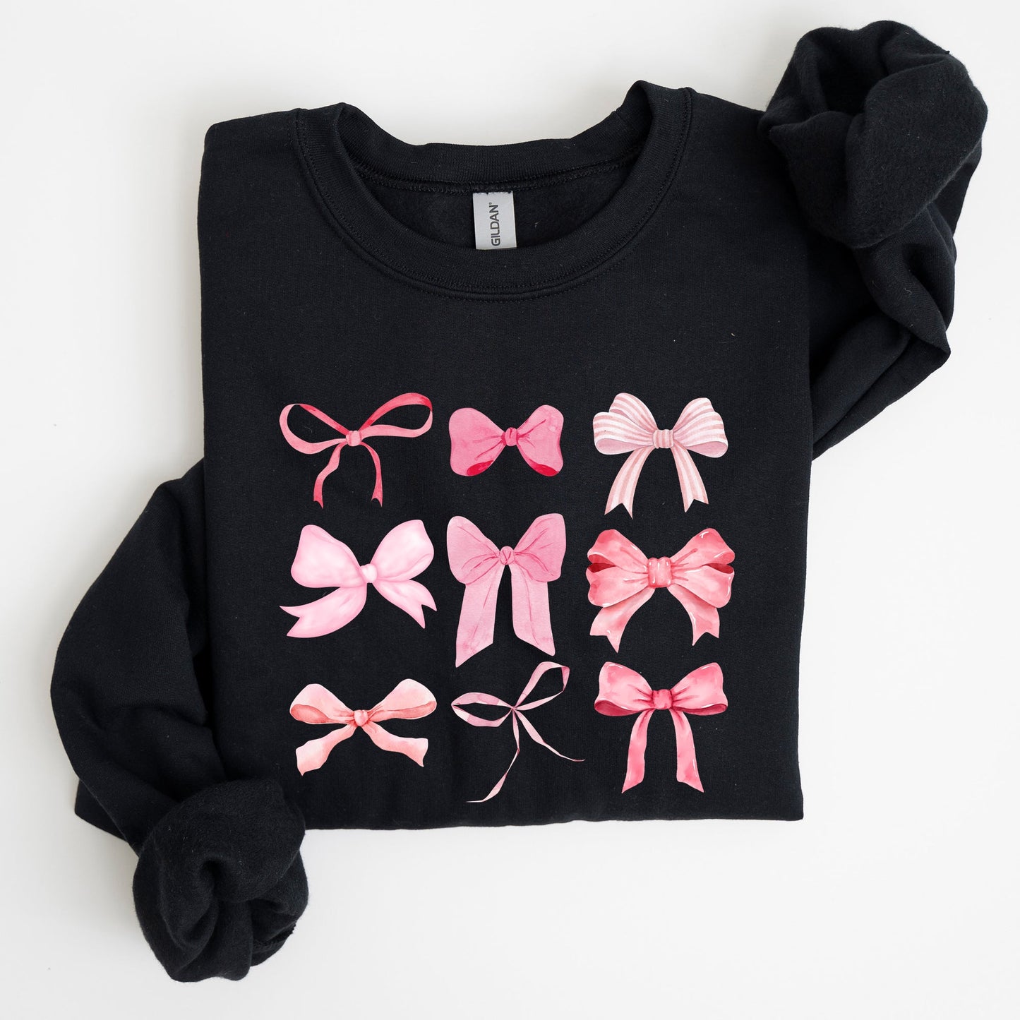 Coquette, Pink Bows, Soft Girl Era Sweatshirt
