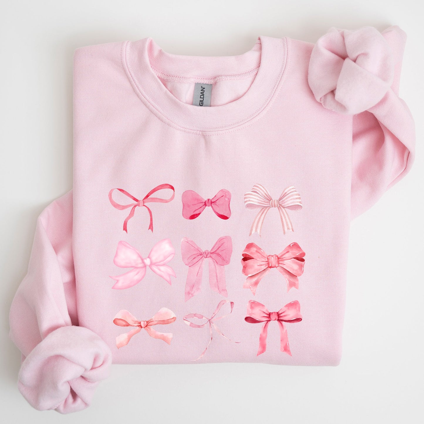 Coquette, Pink Bows, Soft Girl Era Sweatshirt