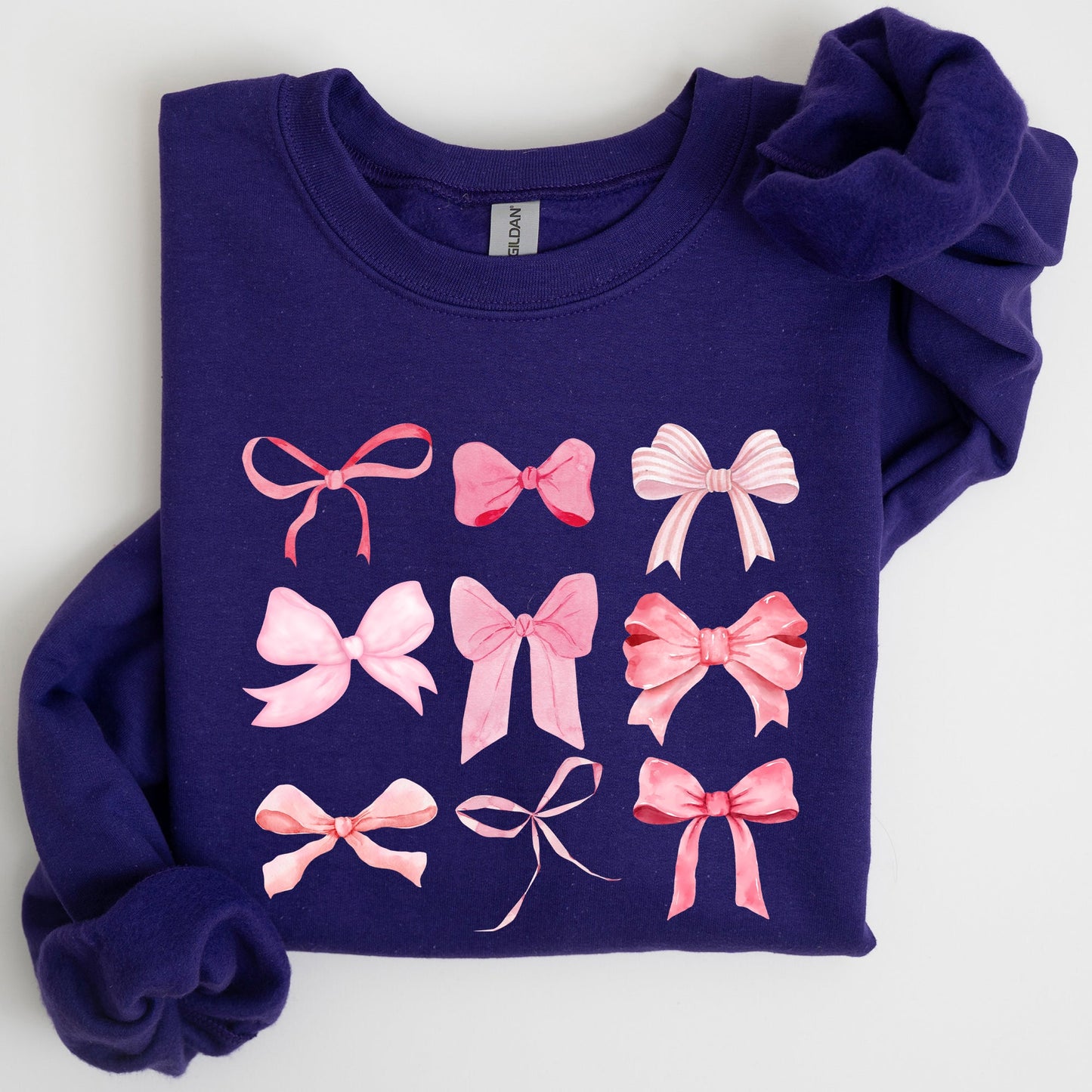 Coquette, Pink Bows, Soft Girl Era Sweatshirt