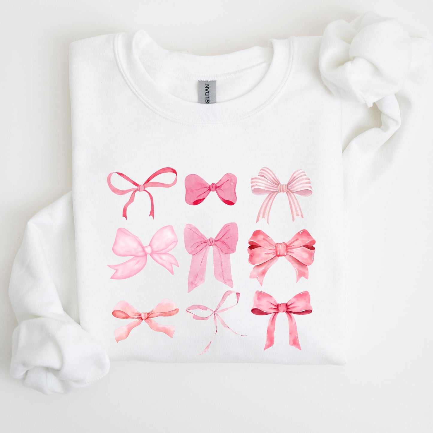 Coquette, Pink Bows, Soft Girl Era Sweatshirt