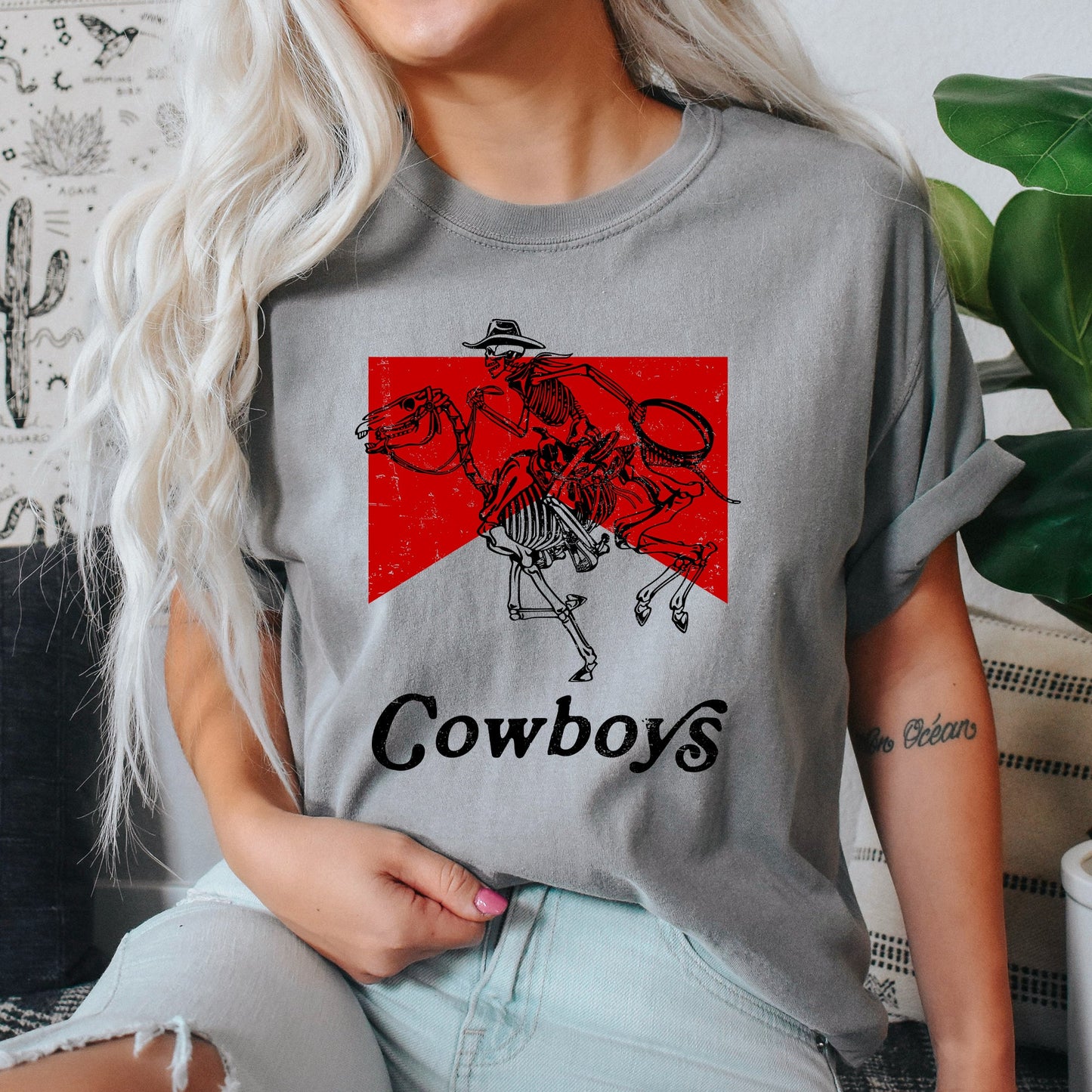 Cowboy Killer, Western Comfort Colors T-Shirt