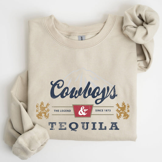 Cowboys and Tequila Sweatshirt