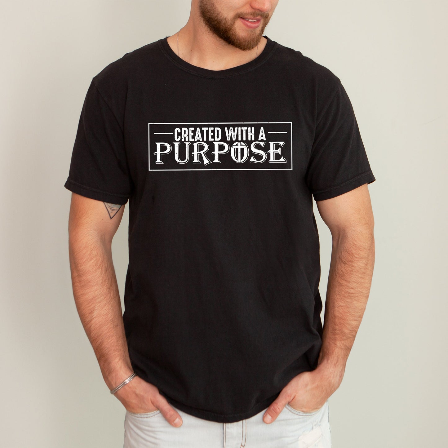 Created With A Purpose Comfort Colors T-Shirt
