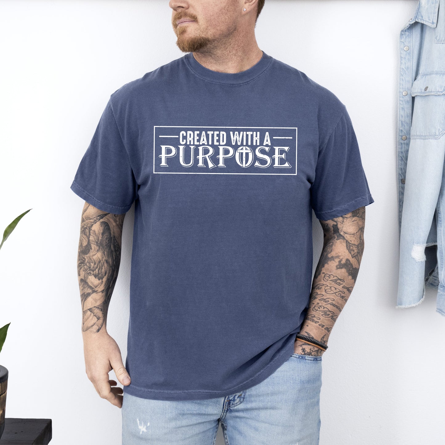 Created With A Purpose Comfort Colors T-Shirt