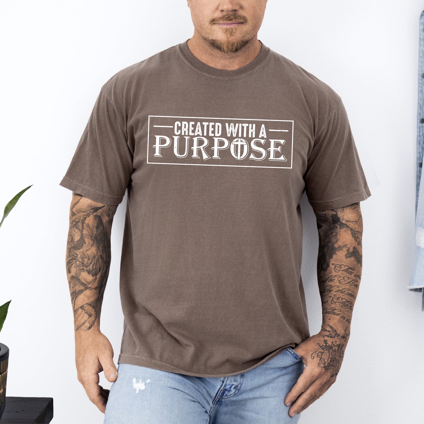 Created With A Purpose Comfort Colors T-Shirt