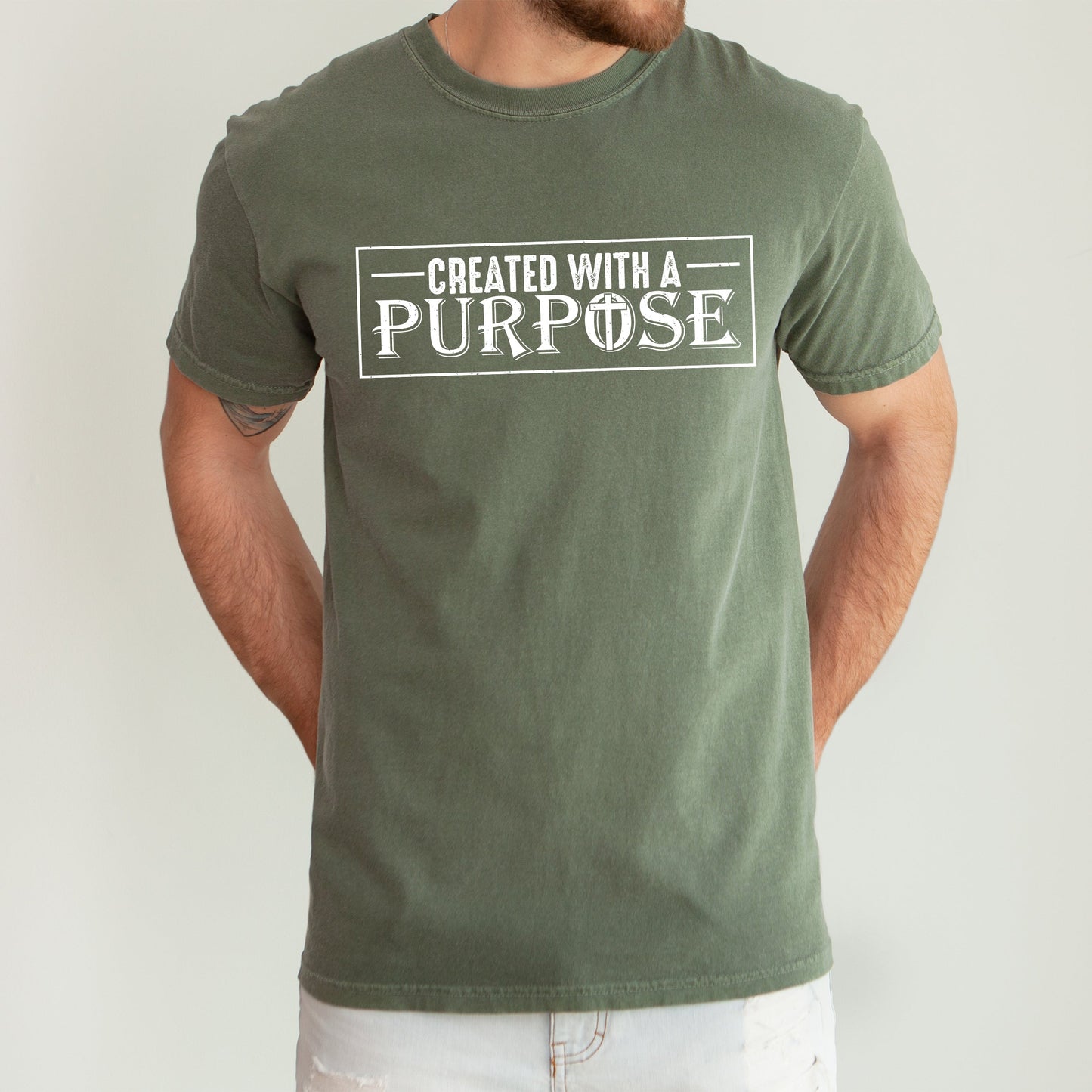 Created With A Purpose Comfort Colors T-Shirt