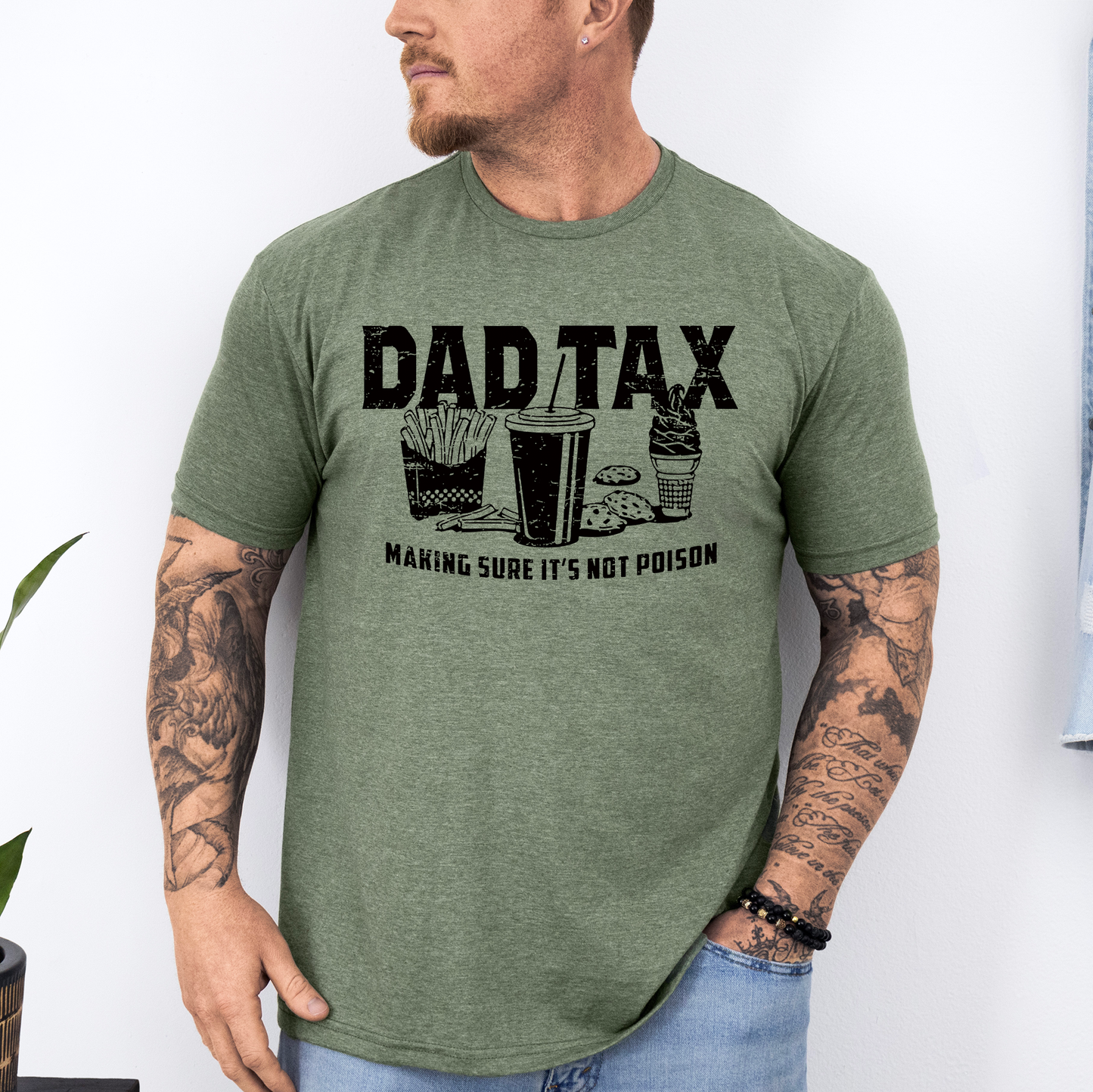 Dad Tax, Funny Soft Style T-Shirt