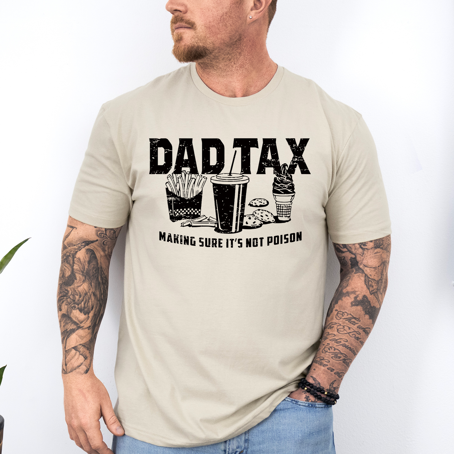 Dad Tax, Funny Soft Style T-Shirt