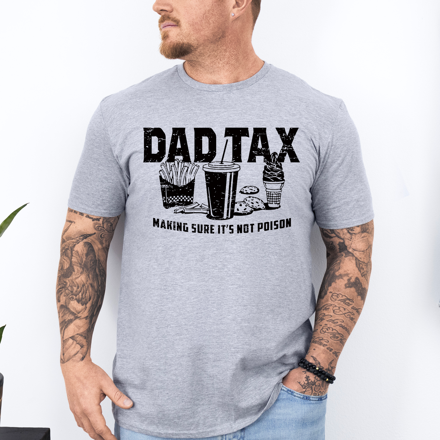 Dad Tax, Funny Soft Style T-Shirt