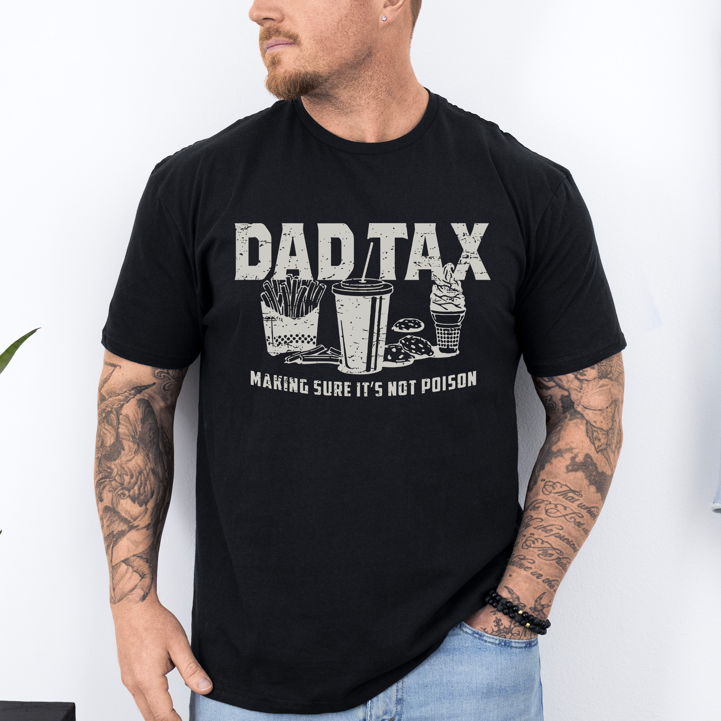 Dad Tax, Funny Soft Style T-Shirt