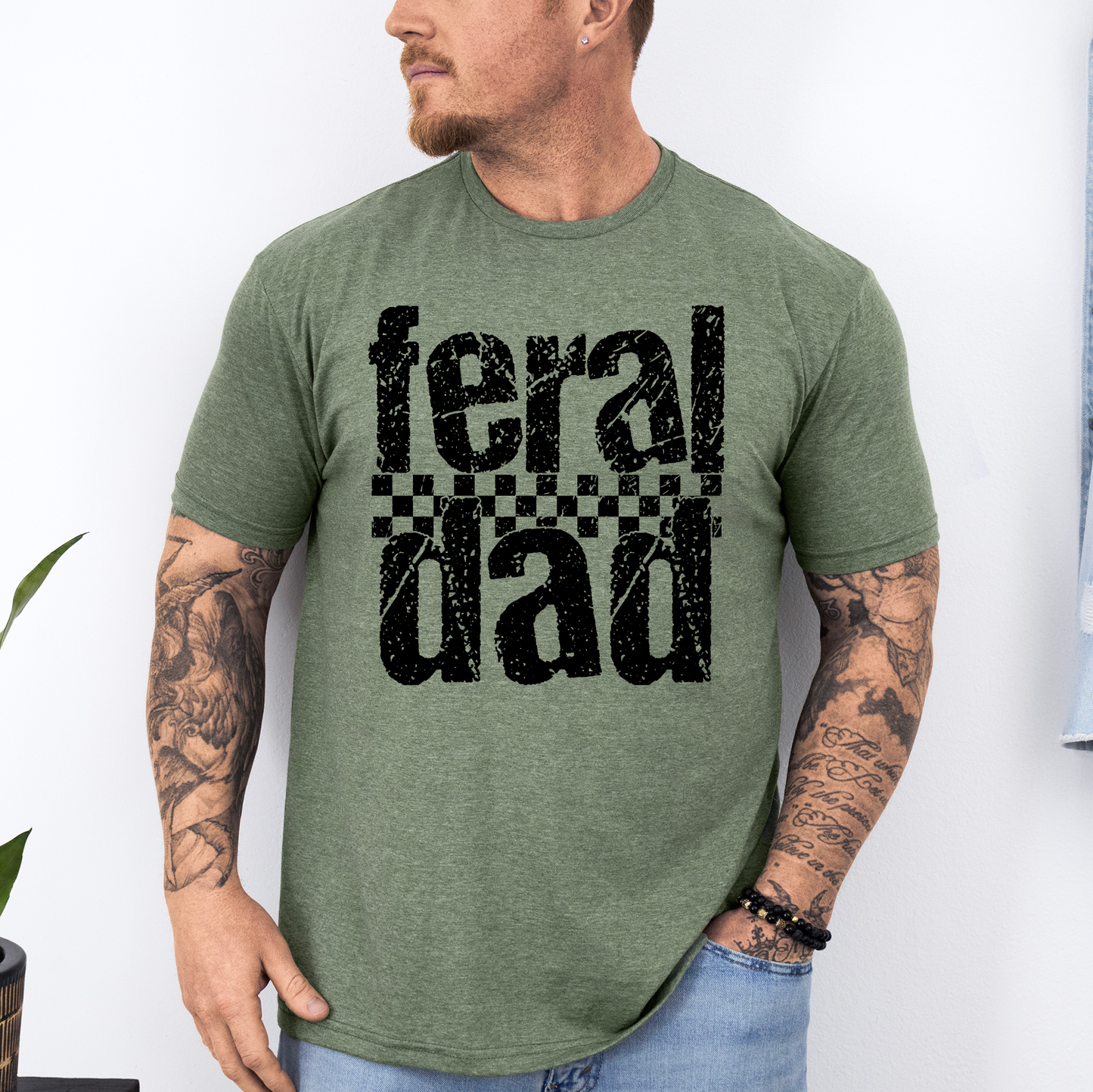 Feral Dad Soft Style T-Shirt