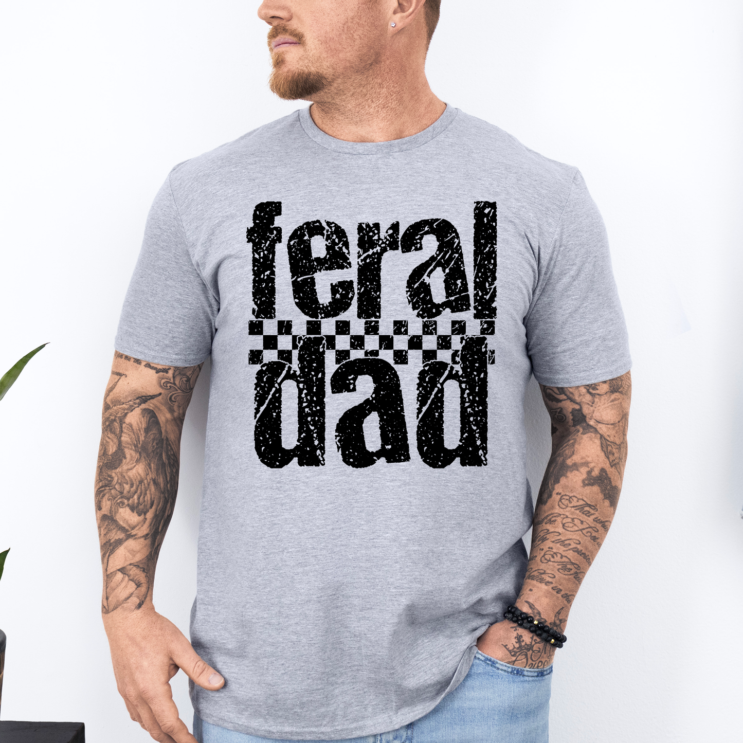 Feral Dad Soft Style T-Shirt