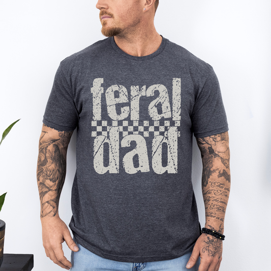 Feral Dad Soft Style T-Shirt