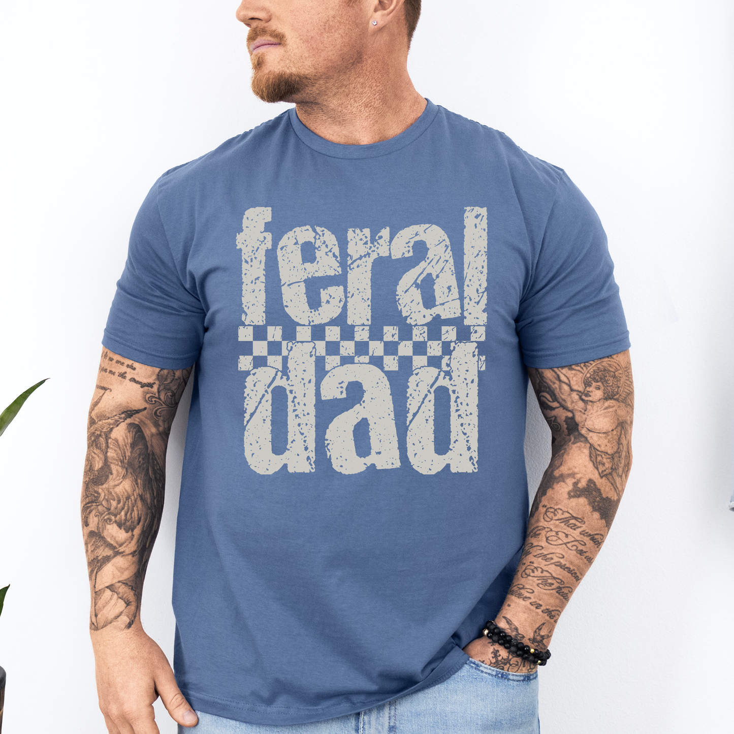 Feral Dad Soft Style T-Shirt