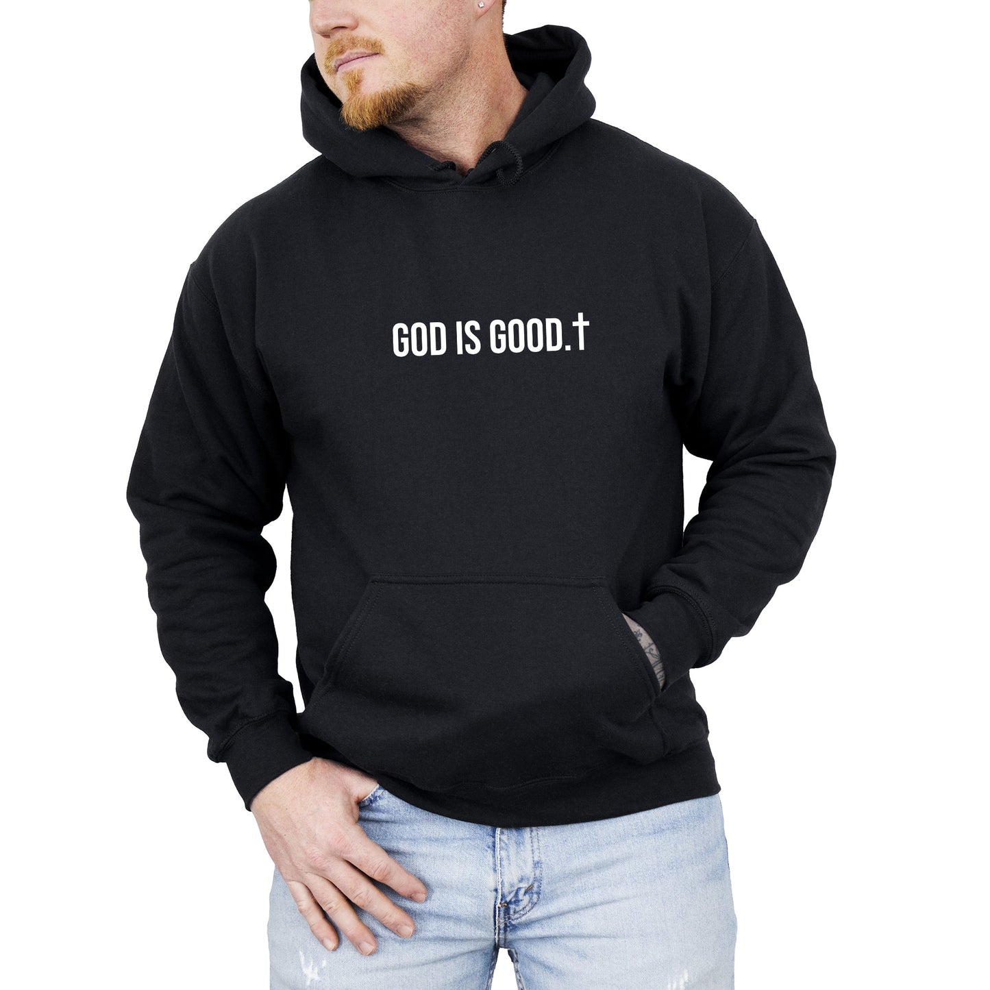 God Is Good, Minimalist Hoodie