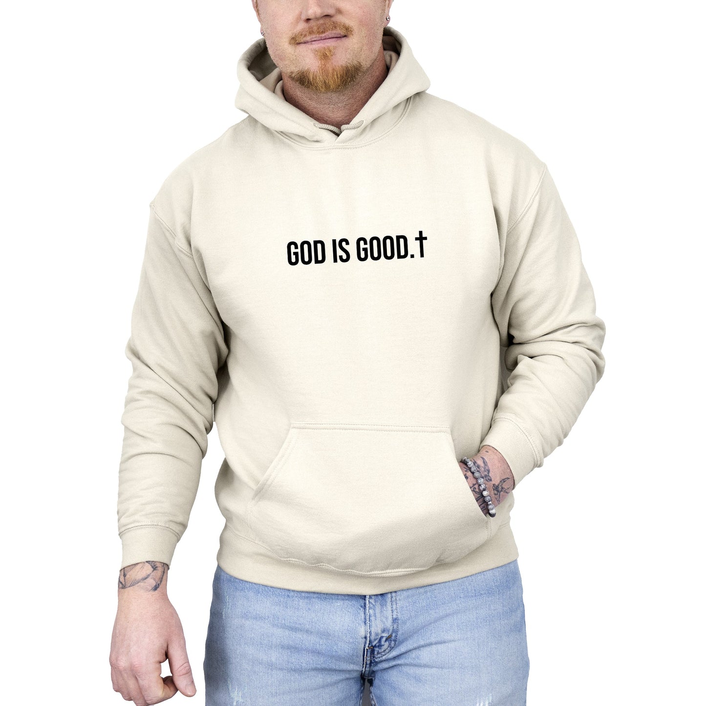 God Is Good, Minimalist Hoodie