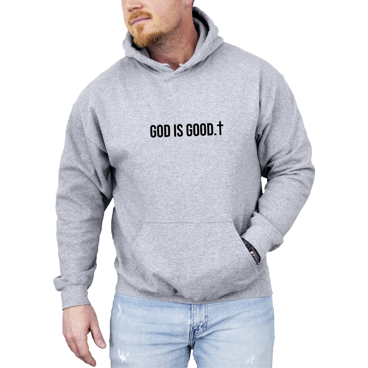 God Is Good, Minimalist Hoodie