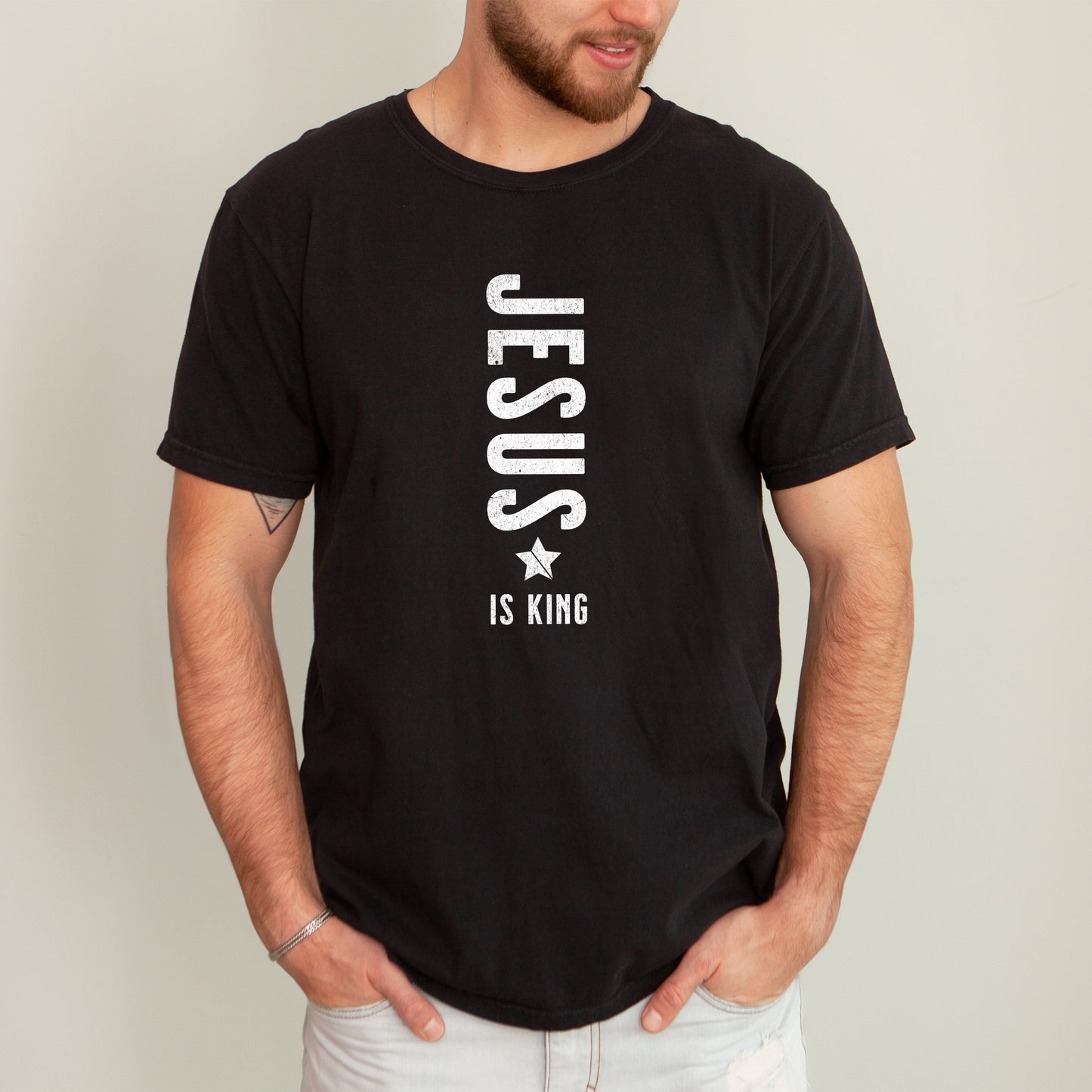 Jesus Is King Comfort Colors T-Shirt