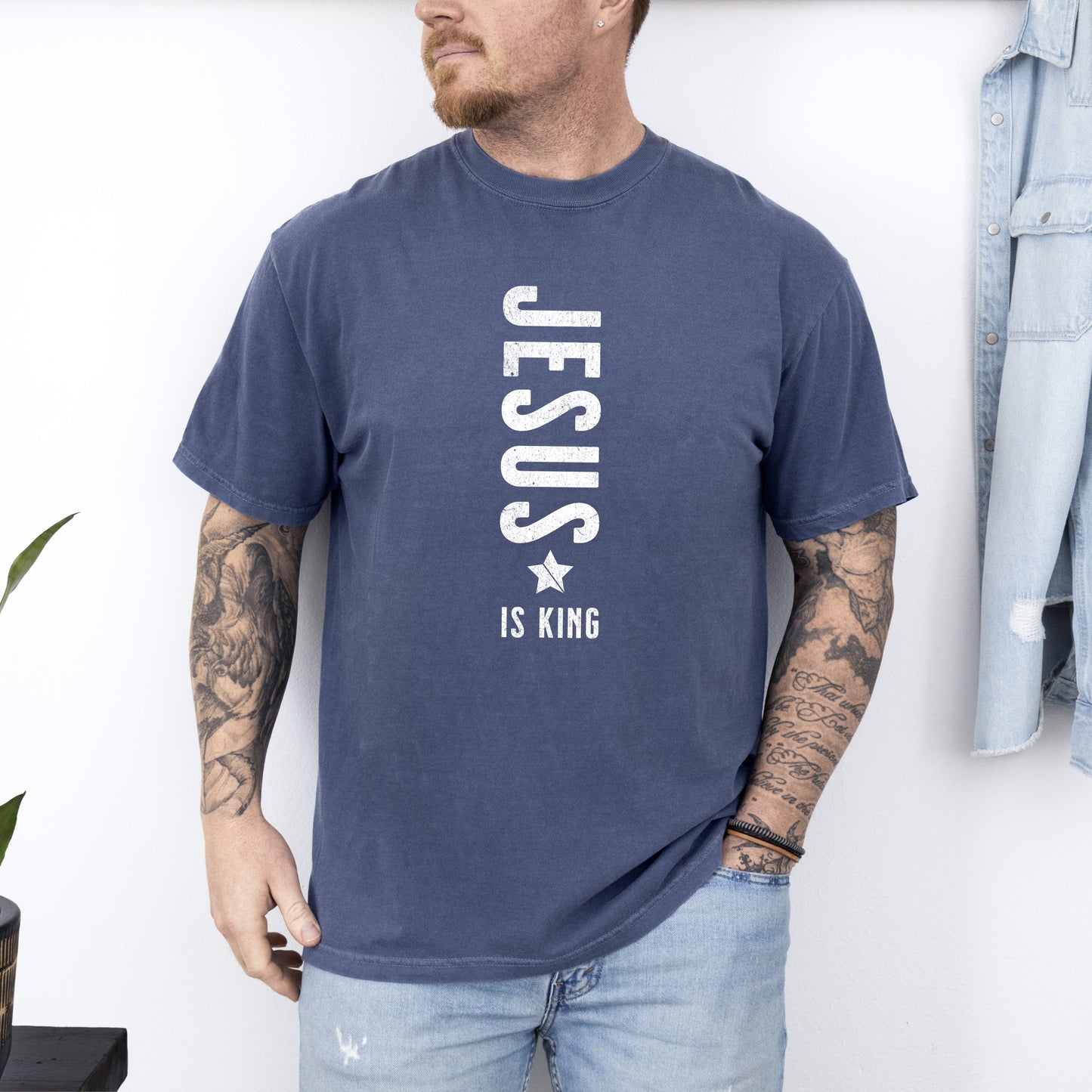 Jesus Is King Comfort Colors T-Shirt