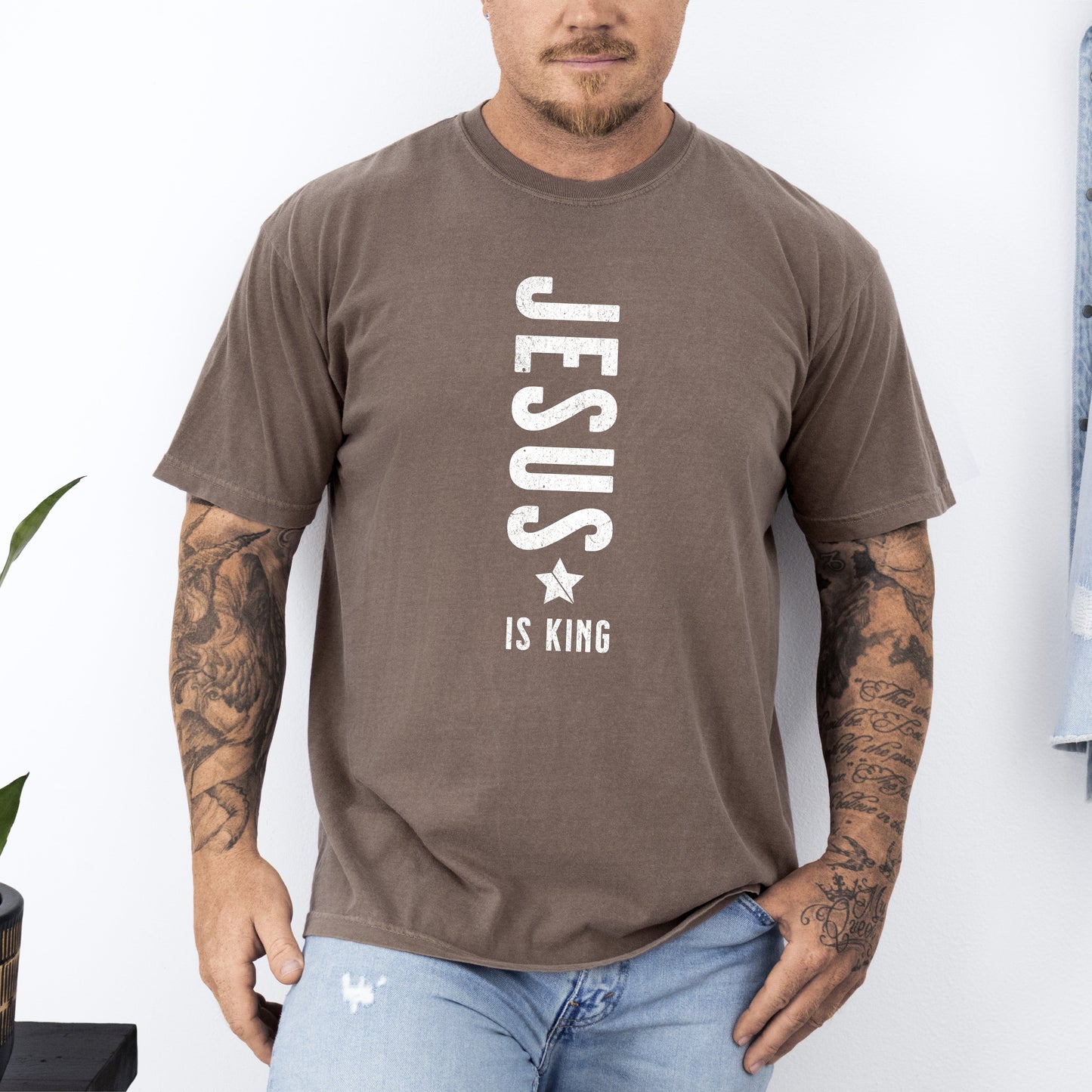 Jesus Is King Comfort Colors T-Shirt
