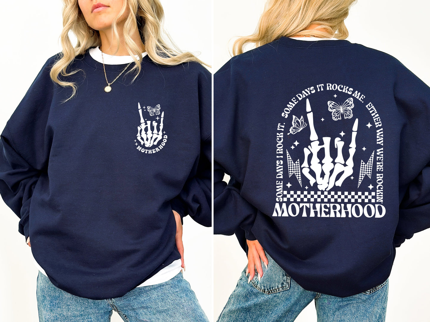 Motherhood Rocks Sweatshirt