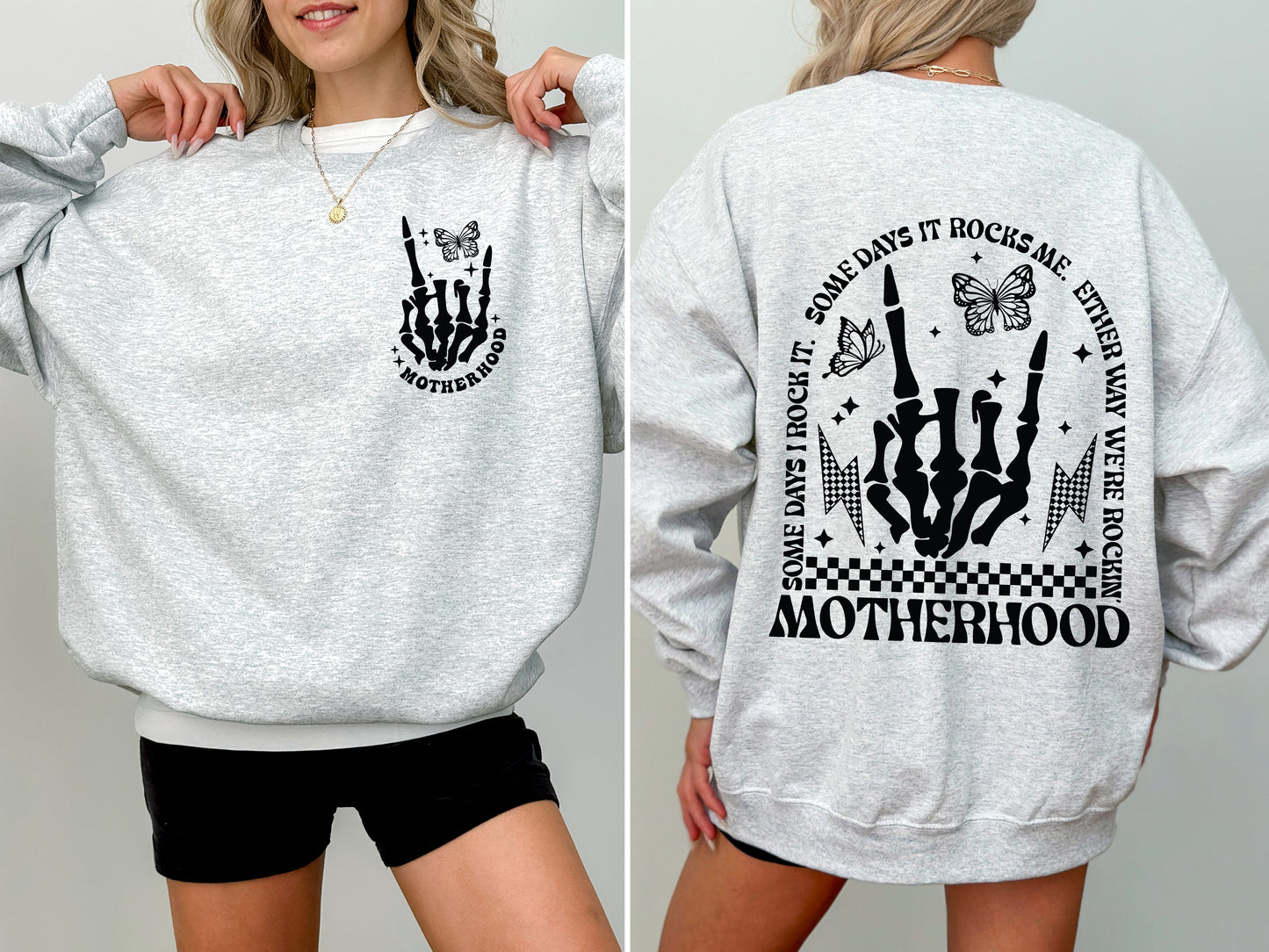 Motherhood Rocks Sweatshirt