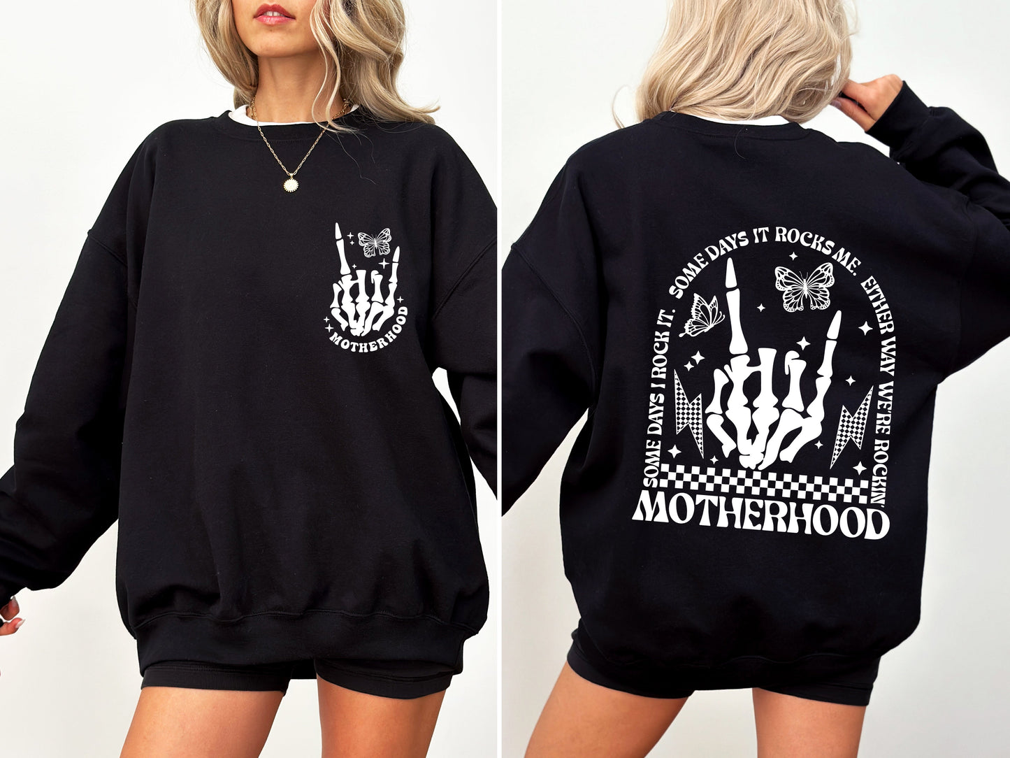 Motherhood Rocks Sweatshirt