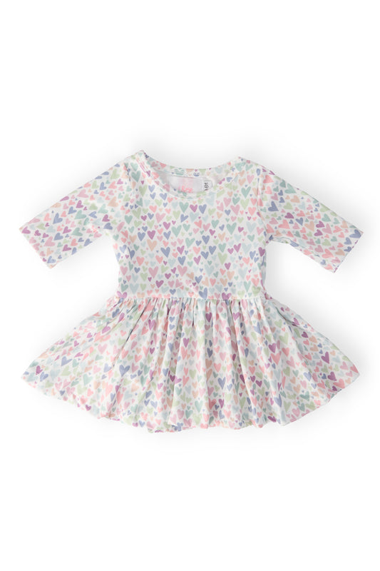 One in a Million 3/4 Sleeve Twirl Bodysuit