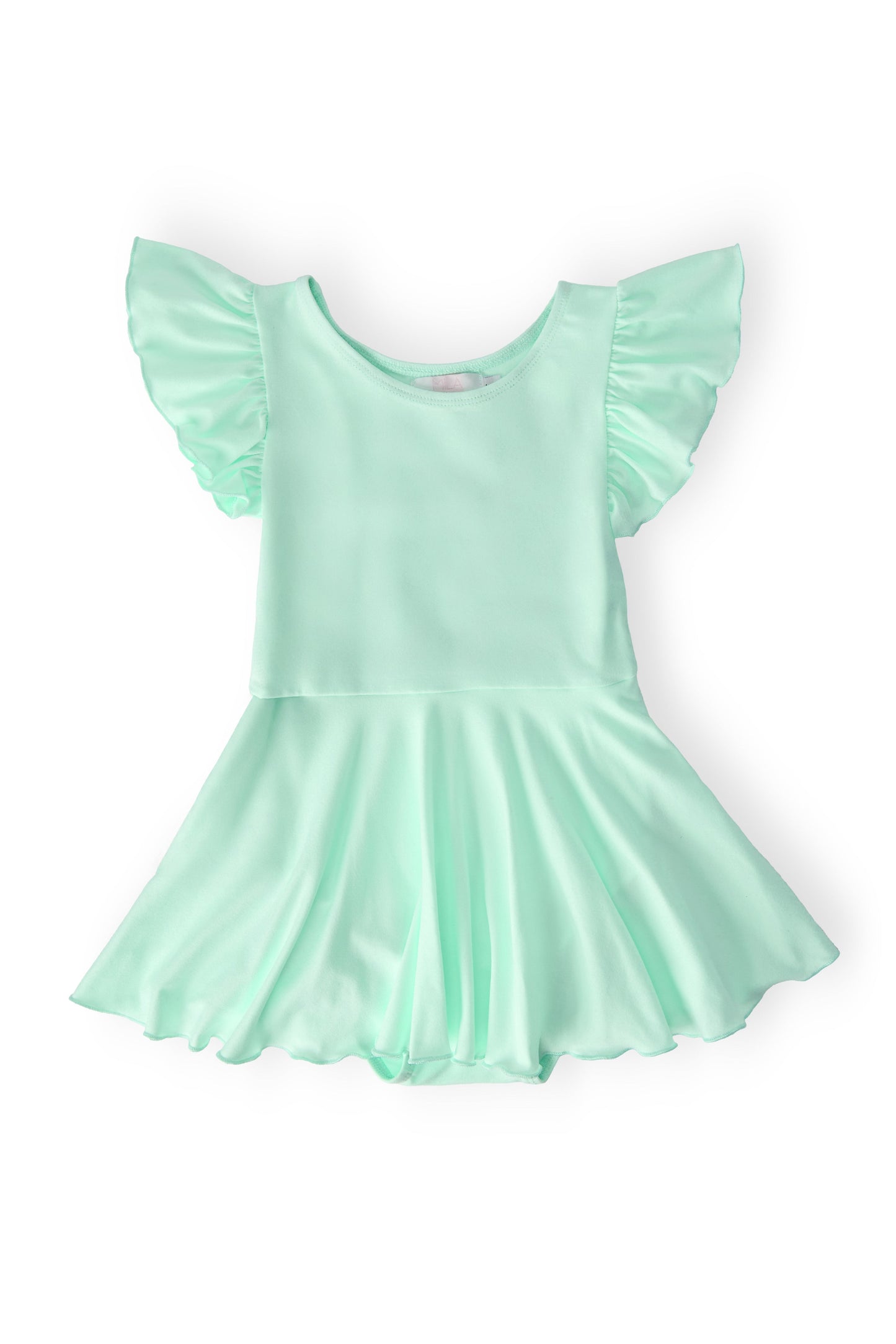 Pastel Green S/S Twirl Leotard