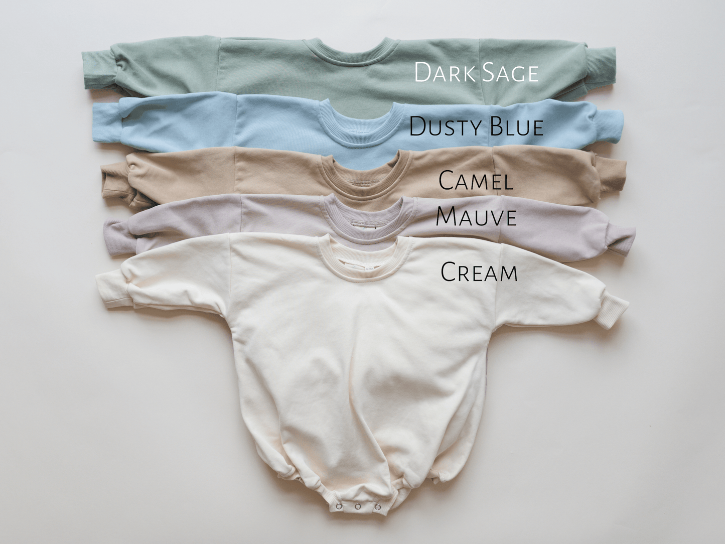 Checkered Ghost Sweatshirt Romper